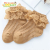 Cute Lace Flower Lace Summer Newborn Baby Girls Socks Cotton Princess Anti Slip Kids Socks
