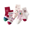 Anti Bacterial Breathable Skin Friendly Babies Fashion Lovely Cute Cotton Ankle Crew Soft Little Sock