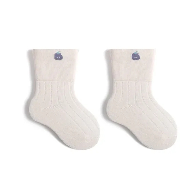 Loose Baby Custom Cute Cartoon Boneless Crew Cotton Socks
