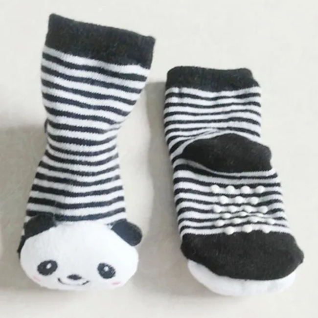 Hot Selling Many Designs D Cartoon Anti Slip Baby Socks