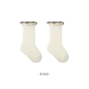 Girls MID Calf Socks Autumn New Children Lace Princess Socks Vintage Mori System Girls Baby Calf Socks Spring and Autumn