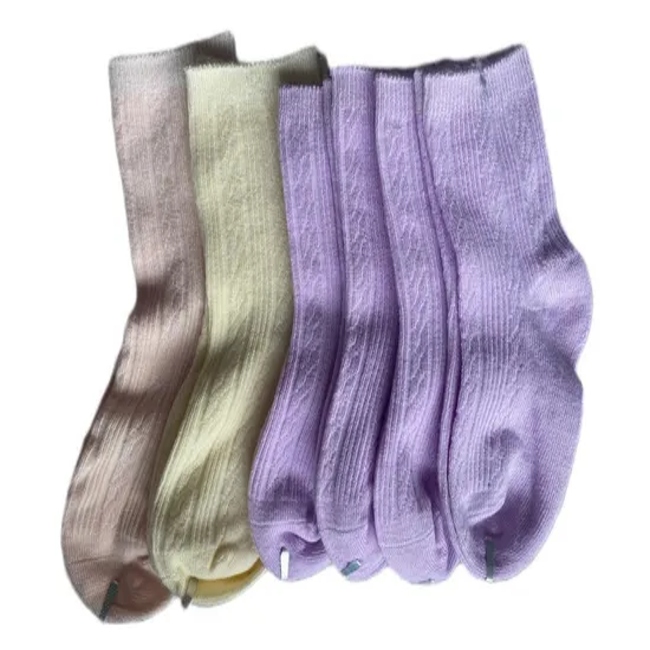Custom Made Premium Bamboo Cotton Soft Smooth Infant Toddler Socks