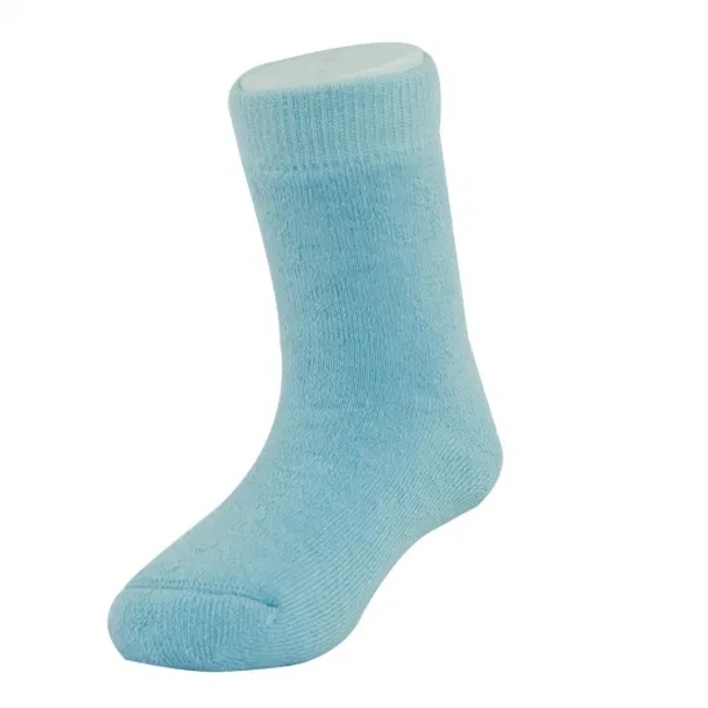 Custom Wholesale Baby Kids Children Solid Color Cotton Socks