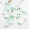 Cotton Breathable Cartoon Solid Color Ultra Thin Mesh Baby Socks