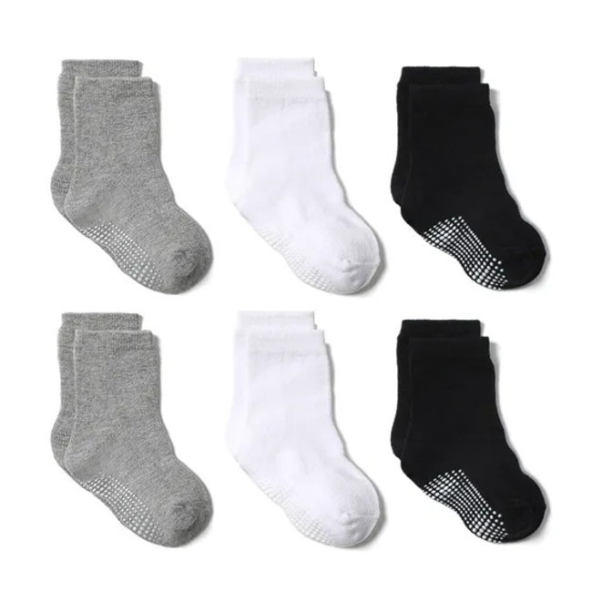 Custom Wholesale Years Old Multi Size Children′s Non Slip Dispensing Floor Baby Cotton Socks