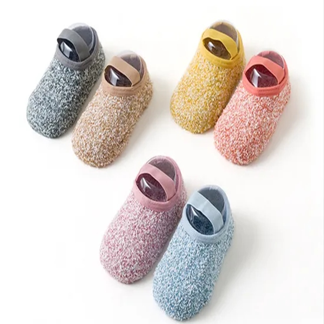 Baby Fashion Personality Floor Non Slip Comfortable Pure Cotton Cartoon Bear Claw New Pattern Lovely Floor Dispensing Socks