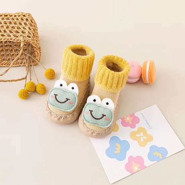 Soft Wrist Foot Rattles Animal Rattles Foot Finder Puppy Baby Socks