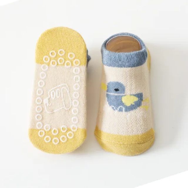 Summer Mesh Thin Children′s Boat Socks Summer Glue Non Slip Floor Baby Socks