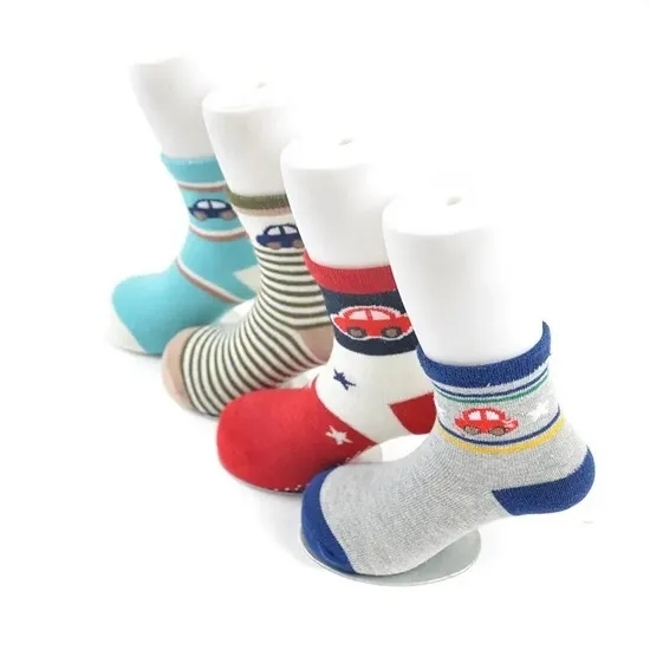 Cartoon Children′s Socks Non Slip Socks Year Old Baby Socks