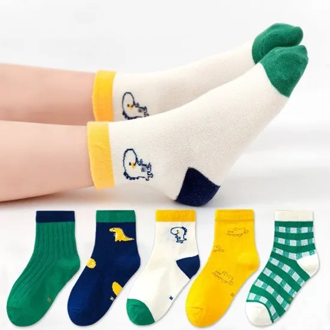 New Wholesale Spring Summer Cute Cartoon Cotton Baby Socks