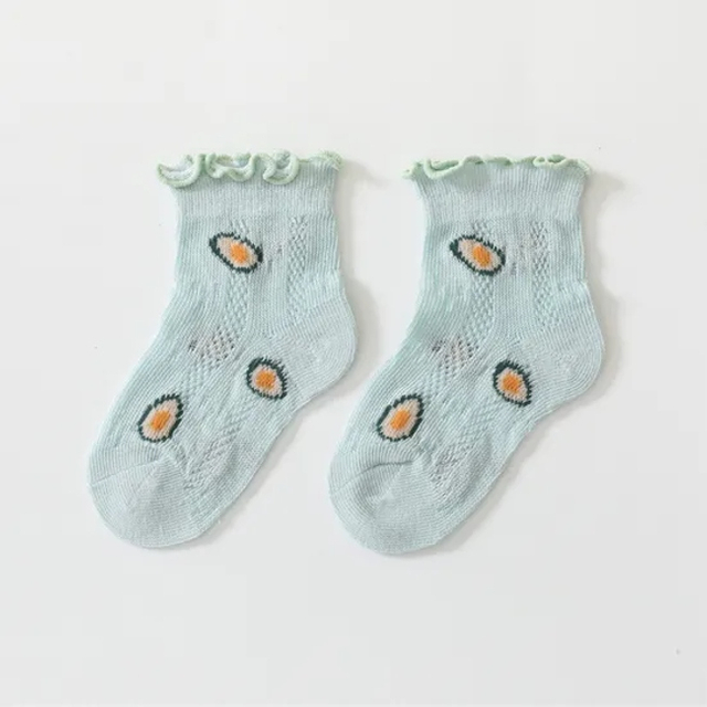 Summer Baby Kids Cotton Ankle Socks Thin Mesh Cotton Athletic Socks for Boys Girls