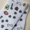 Dog Heads Baby Socks with % Skin Safe Tested Silicone Dots