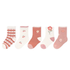 Anti Bacterial Breathable Skin Friendly Babies Fashion Lovely Cute Cotton Ankle Crew Soft Little Sock