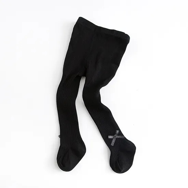 Unisex Children Baby Kids Price Cut Wholesale Novelty Bci Cotton Bow Tights Socks