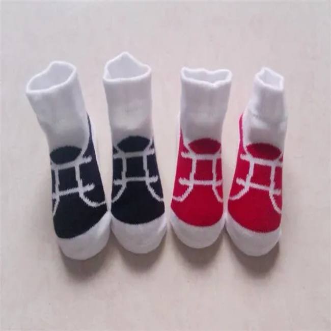  Cotton Infant Baby Socks Like Shoe Design