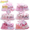  Pair Into Gift Bag Baby Girl Cotton Socks