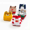 Santa Claus Colorful Pattened Baby Funny Christmas Socks