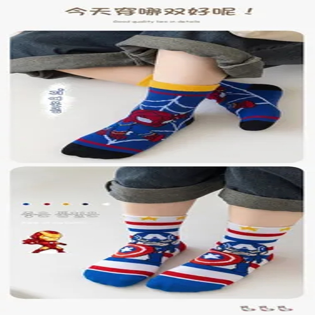 Cute Princess Baby Girl Toddler Soft Sole Non Slip Socks Fabric