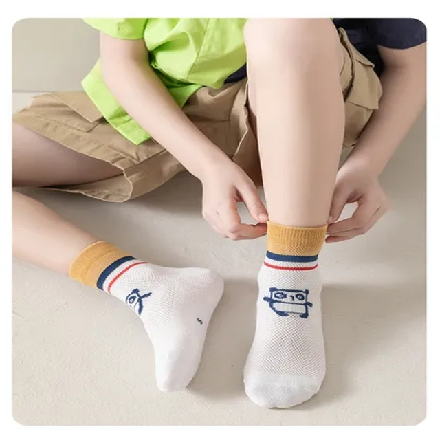 pisc/Set Hot Sale Children′s Socks Wholesale Spring Baby Socks Cotton Cute