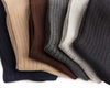 Autumn Winter Men Solid Color Classic Business Socks Plus Size Cotton Stockings