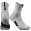 Wholesale Half Terry Cushioned Basketball Socks Women Men High Quality Thick Sport Active Running Socks Summer Spring Crew