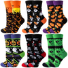 Youki Women′s Socks Ghost Ins Pumpkin Socks Skull Halloween Tube Socks