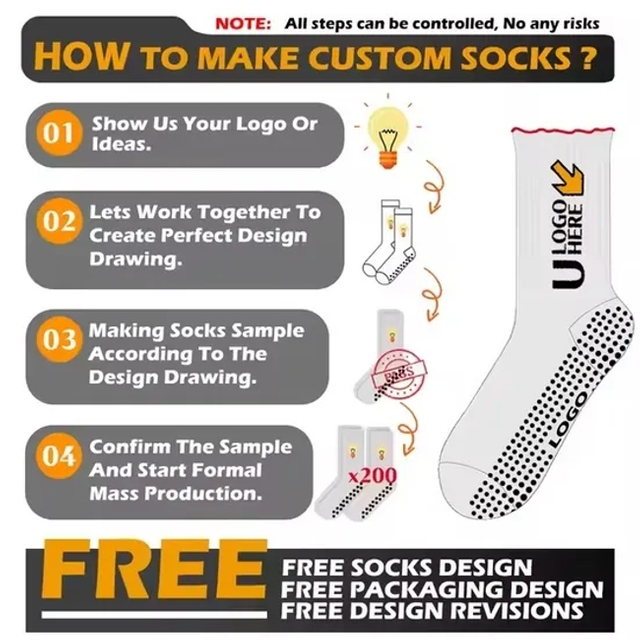 High Quality Thin Cotton Tube Style Pilates Grip Socks Women Custom Logo Anti-Slip Crew Yoga Socks Body Logo Print Bottom Spring