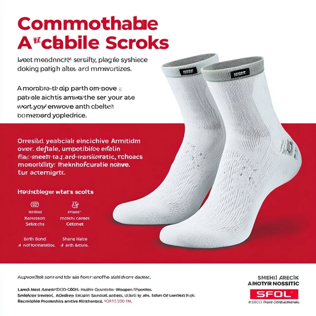 factory bulk purchase Sports Socks Durable and Comfortable Socks for Sports Activities