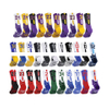 Fashion men custom printing colorful quick dry socks crew sport socks