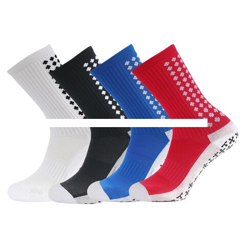 Hot sale Double sided adhesive anti slip thickened towel bottom sweat absorbing sports socks