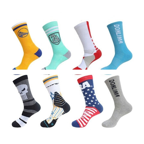 Low price Comfortable socks Unisex Custom Embroidery Logo Men Crew Sport Socks