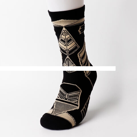 Hot sale Medium length thickened anti slip and wear resistant sports socks exercise workout running