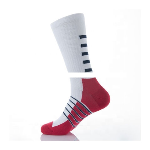 New arrival Unisex Custom Embroidery Logo Men Crew Sport Socks