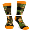 Fashion Style Pure Cotton Custom Letter Jacquard Crew Sports Socks Christmas Stocking For Unisex