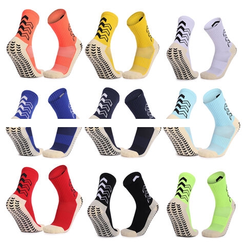Ready Stock Athletic Sporty Football Socks Colorful Fashionable Design Non slip Socks ODM Supply