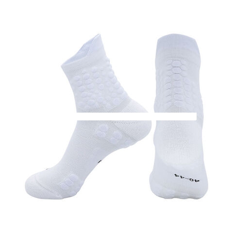 Hot Sell Men And Women Absorb Sweat Crew Terry Socks Custom Colour Sports Socks Badminton Basketball Socks