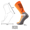 Athlete Sporty Jacquard Technique Bottom Grip Socks Custom Design Spandex Football Socks Cuff for Casual Sports