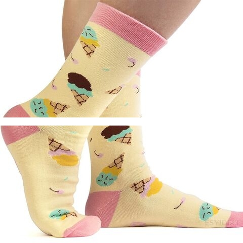 Wholesale AutumnWinter New Style Christmas Stocking Cartoon Letter Crew Sports Socks For Unisex