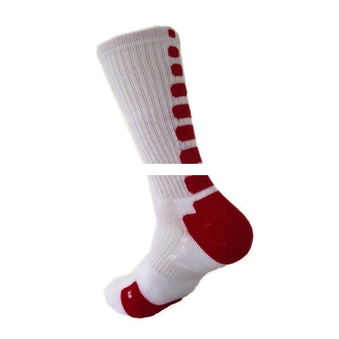 Durable Socks Custom Logo Men s Basketball Athletic Crew Socks