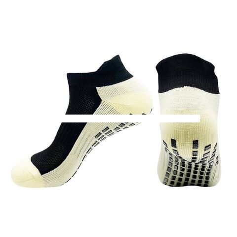 Unisex Grip Socks Ankle Socks Non Slip Soccer Socks for Men Anti Slip Hospital Socks Grippers Non Skid Training Athletic Socks