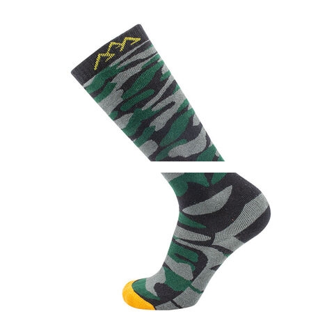Autumn And Winter Fashion Color Pattern Thickened Warm Ski Socks Custom Color Compression Sports Socks