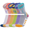 Free Sample Stocks Profession Nylon Breathable Quick Drying Mesh Sport Socks Support Custom Design Low Moq