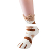 Low Moq High Quality Knitting Jacquard Design Custom Sport Socks Unisex Size Fluffy Socks