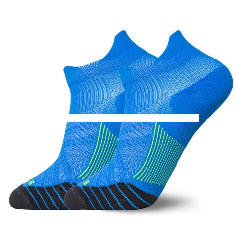 Wholesale High Quanlity Custom Colour Towel Bottom Anti Slip Sports Socks Ankle Socks For Unisex