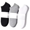 Wholesale cotton men and women summer black white gray low tube breathable socks business no show socks