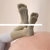 New Design New Style Double riffle Yoga socks Candy Color custom logo socks Free samples high quality indoor Pilates socks