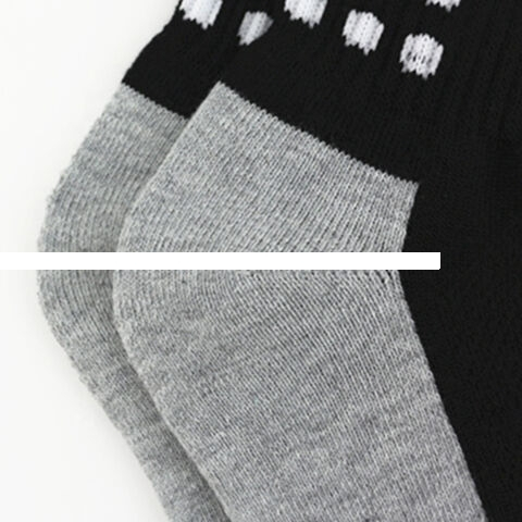 Low price Custom High quality Anti Slip Mid Calf Running Long Cycling Grip Sport Socks