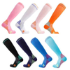 Hot Sell Comfortable Cartoon Pattern Running Sports Socks Crew Custom Logo Design Road Cycling Socks For Unisex