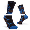 Hot Sell Personality Style Mesh Breathable Comfortable Custom Knitting Design Logo Sport Cycling Sports Socks
