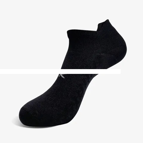 Free sample Wholesale custom logo High Quality Athletic sports men s New Design Quick Dry ankle men s running socks